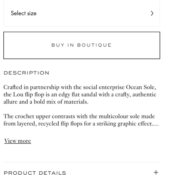 Chloe Lou flip flop NWOT - never worn!!🩴 - Picture 6 of 15